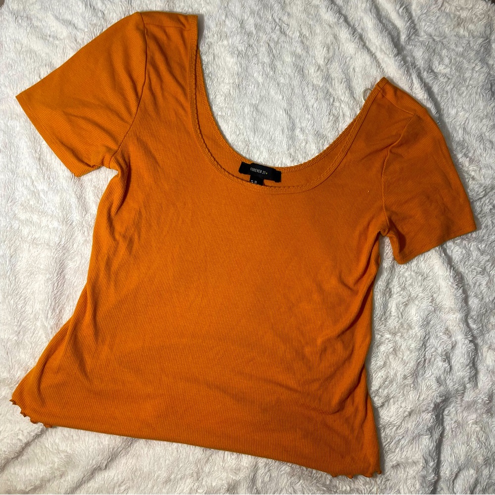 Forever 21+ Orange Shirt 🧡